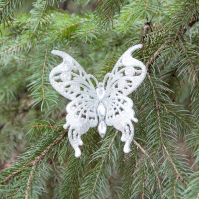 white winter fey butterfly, butterfly, butterflies, butterfly ornament, butterfly ornaments, butterfly Christmas ornaments, butterfly Christmas tree ornaments, white butterfly, white butterflies, silver butterfly, silver butterflies, ornament, ornaments, Christmas ornament, Christmas ornaments, unique Christmas ornaments, xmas ornaments, tree decorations, unique ornament, unique ornaments, xmas tree decorations, holiday ornament, white ornament, white ornaments, silver ornament, silver ornaments, glitter ornament, glitter ornaments, glitter Christmas ornaments, glitter butterfly ornament, glitter butterfly ornaments, sparkly Christmas decorations, glitter Christmas decorations, Christmas tree ornaments, Christmas