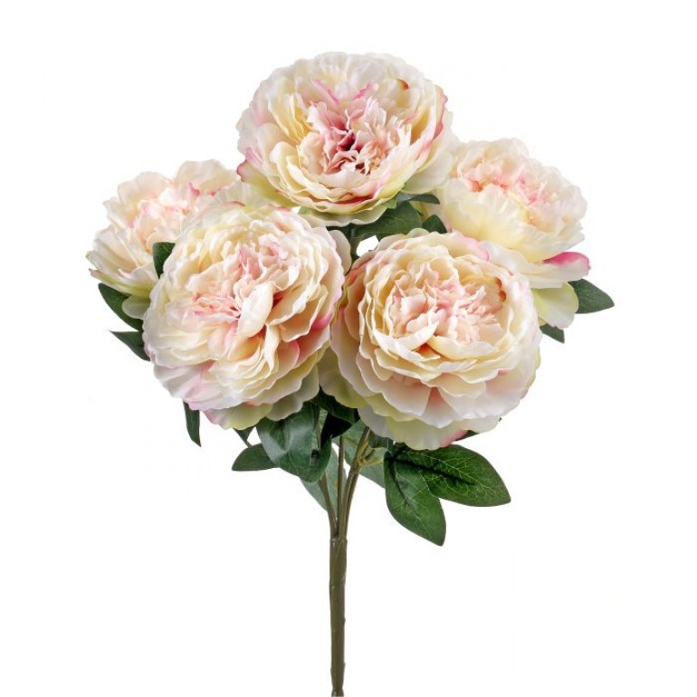 Peony Silk Flower Bouquet | Best Flower Site