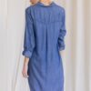 Tencel Dress With Convertible Sleeve, dress, dresses, blue, blue dress, blue dresses, dresses for women, party dress, summer dress, summer dresses, spring dress, spring dresses, dresses online, short dress, short dresses, long sleeve dress, long sleeve dresses, sun dress, sun dresses, casual dress, casual dresses, ladies dresses, shirt dress, tshirt dress, t shirt dress, tee shirt dress, oversized t shirt dress, tee dress, women's t shirt dress, womens t shirt dress, tencel dress, tencel dresses, womens shirt dress, womens shirt dresses, basic tee dress, ladies shirt dress, ladies shirt dresses, blue t shirt dress, blue t shirt dress, womens dress, womens dresses, ladies dress, ladies dresses