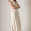 off white linen v neck sleeveless maxi dress, dress, dresses, off white dress, off white dresses, white, white dress, white dresses, ivory dress, ivory dresses, dress, dresses, formal dress, dresses for women, party dresses, summer dress, summer dresses, dresses online, long dresses, long dress, sleeveless dress, sleeveless dresses, sun dress, causal dress, ladies dresses,